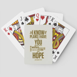 cartas de baralho cristãs