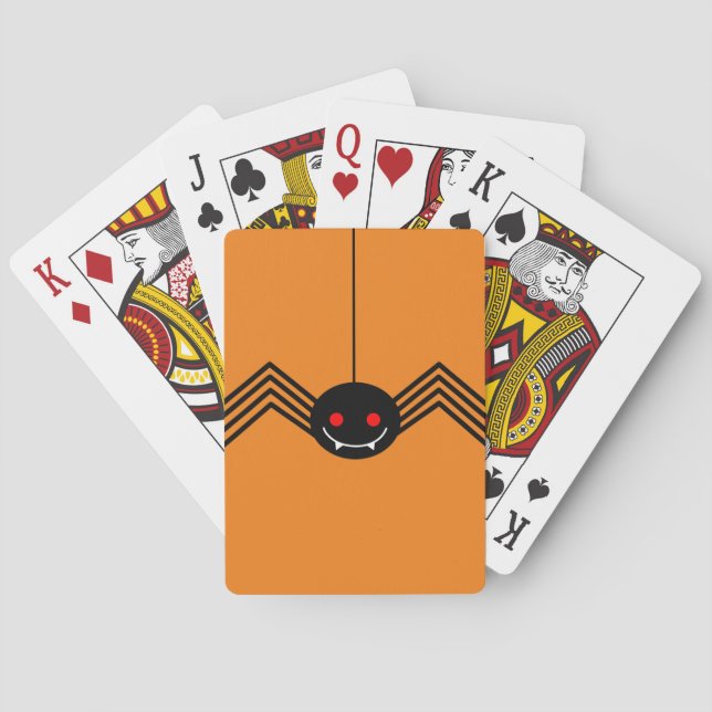 Cartas de Baralho da Aranha Preta (Verso)