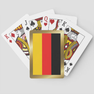 Cartas de Baralho da Bandeira da Alemanha