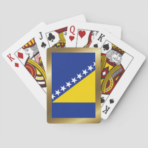 Cartas de Baralho da Bandeira da Bósnia e Herzegov