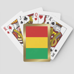 Cartas de Baralho da Bandeira da Guiné-Conacri