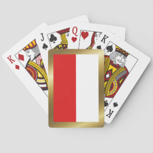 Cartas de Baralho da Bandeira da Polônia