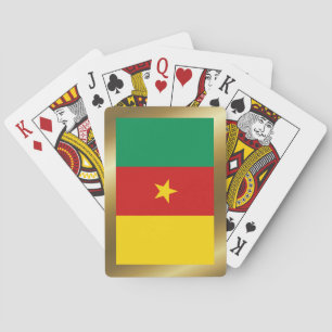 Cartas de Baralho da Bandeira de Camarões