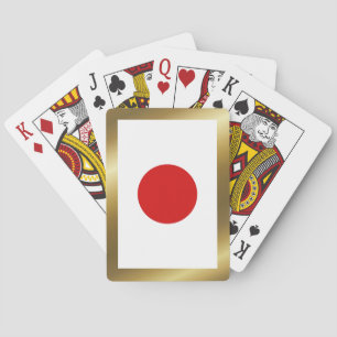 Cartas de Baralho da Bandeira do Japão