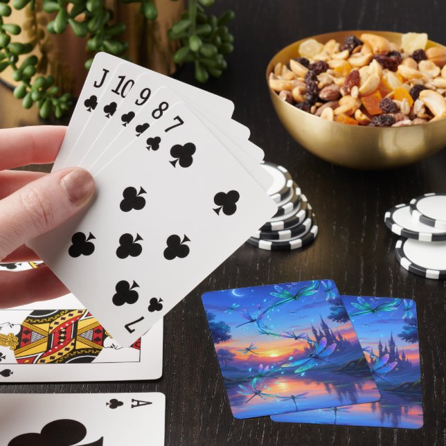 Cartas de Baralho da Borboleta Mágica (In situ)