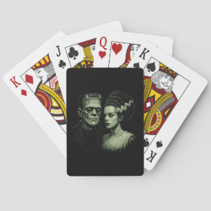 Cartas de Baralho da Noiva de Frankenstein