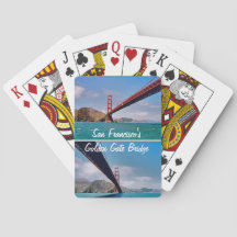 Cartas de Baralho da Ponte Golden Gate de São Fran