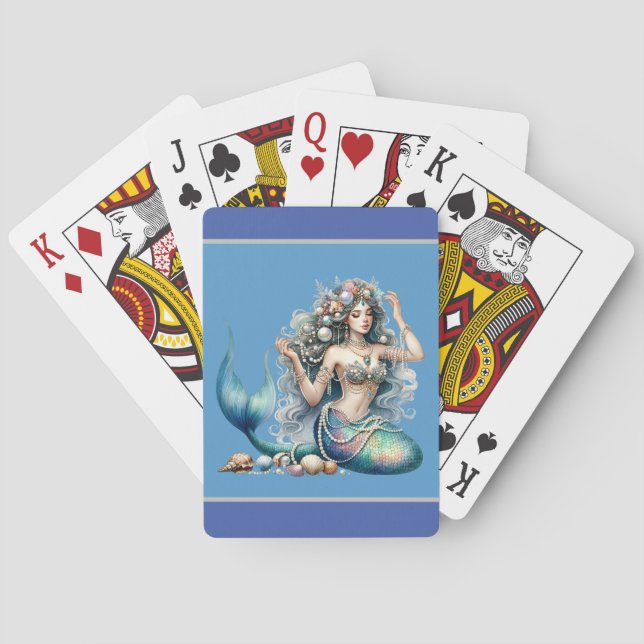 Cartas de Baralho da Sereia (Verso)