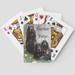 Cartas de Baralho das Gerações do Setter Gordon