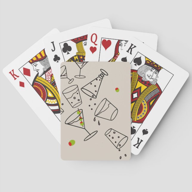 Cartas de Baralho de Bebidas (Verso)