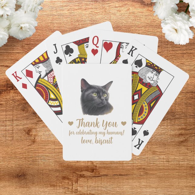 Cartas de baralho de casamento de gato (Criador carregado)