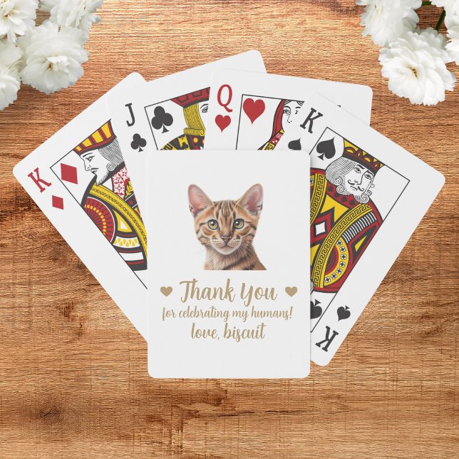 Cartas de baralho de casamento de gato (Criador carregado)