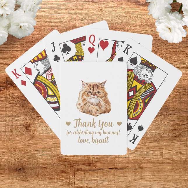 Cartas de baralho de casamento de gato (Criador carregado)