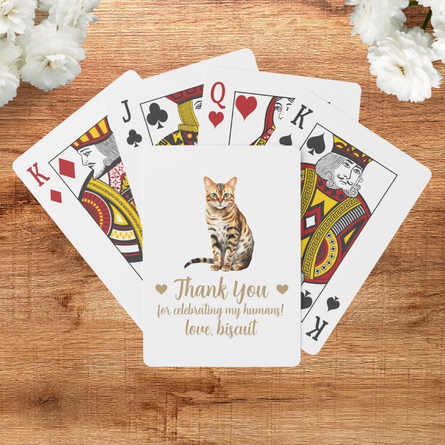 Cartas de Baralho de Favor de Casamento de Gato (Criador carregado)