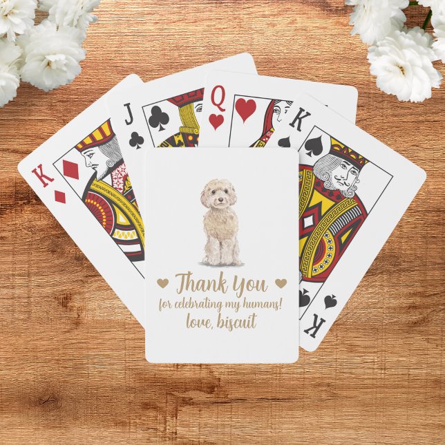 Cartas de Baralho de Festa de Casamento de Cachorr (Criador carregado)