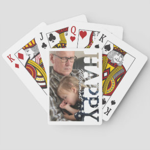 Cartas de Baralho de Foto de Aposentadoria Apose