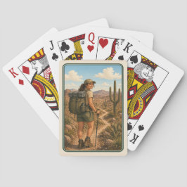 Cartas de Baralho de Mochileira sem texto