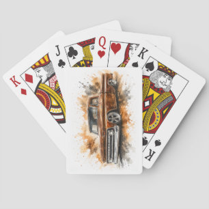 Cartas de Baralho de Músculo Americano