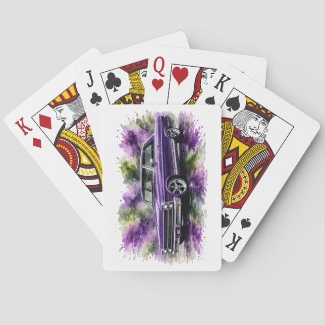Cartas de Baralho de Músculo Americano (Verso)
