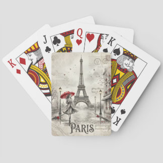 Cartas de Baralho de Paris França