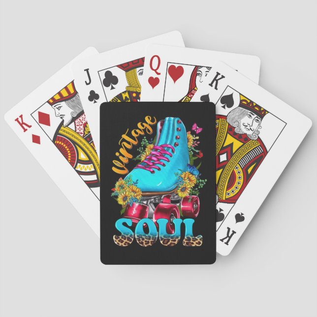Cartas de Baralho de Patins de Rodas (Verso)