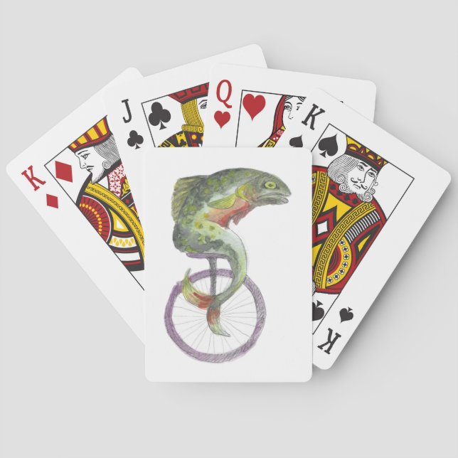 Cartas de Baralho de Peixes (Verso)