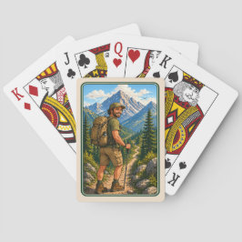 Cartas de Baralho de Trilha Masculino sem texto