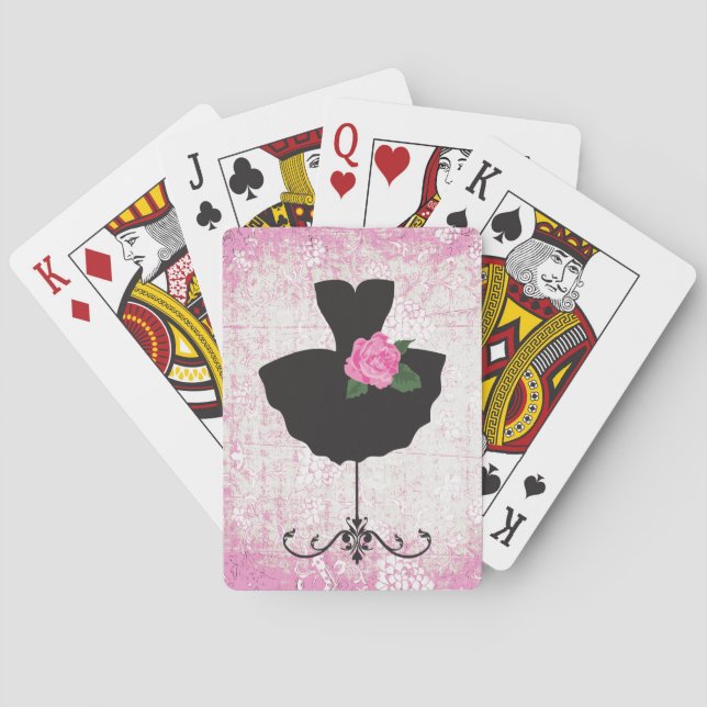 Cartas de Baralho de Vestido de Ballet (Verso)