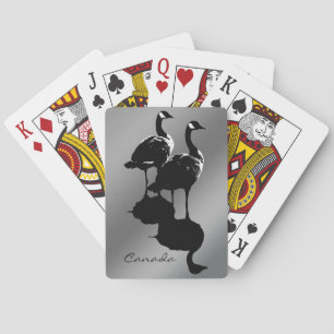 Cartas de Baralho do Canadá Ganso do Canadá Cartõe