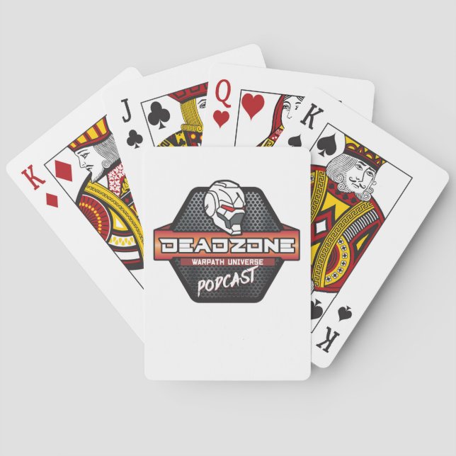 Cartas de Baralho do Deadzone Podcast (Verso)
