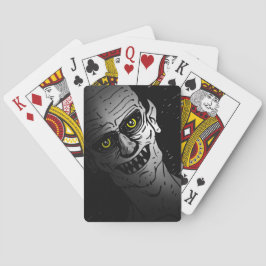 Cartas de Baralho do Demônio Assustador