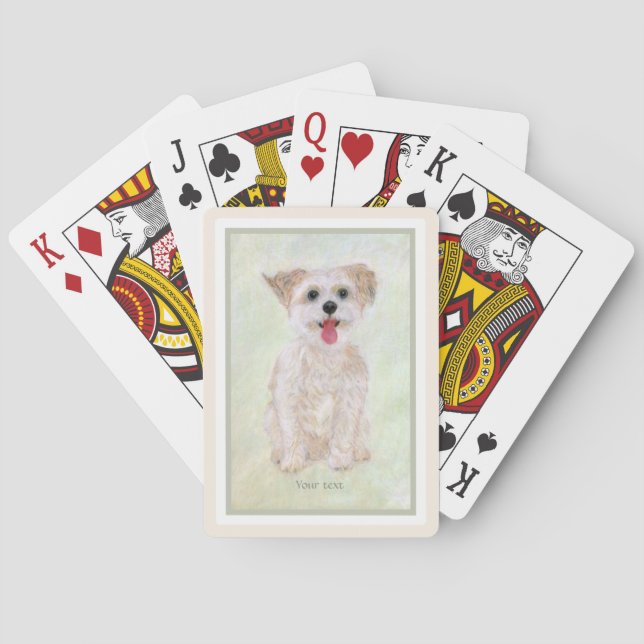 Cartas de Baralho do Doce Morkie (Verso)