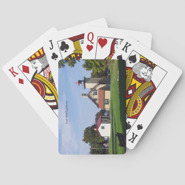 Cartas de baralho do Farol Eagle Bluff (Verso)