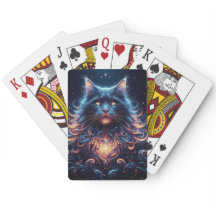 Cartas de Baralho do Gato Cósmico