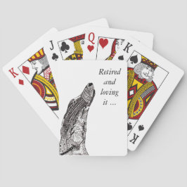 Cartas de baralho do Greyhound (a111)