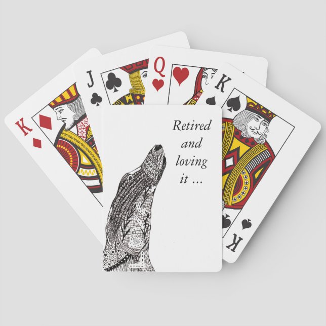 Cartas de baralho do Greyhound (a111) (Verso)