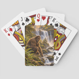 Cartas de Baralho do Guardião da Cachoeira Bigfoot