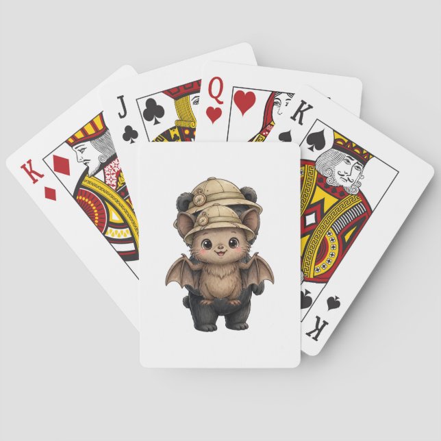 Cartas de Baralho do Morcego dos Pequenos Explorad (Verso)