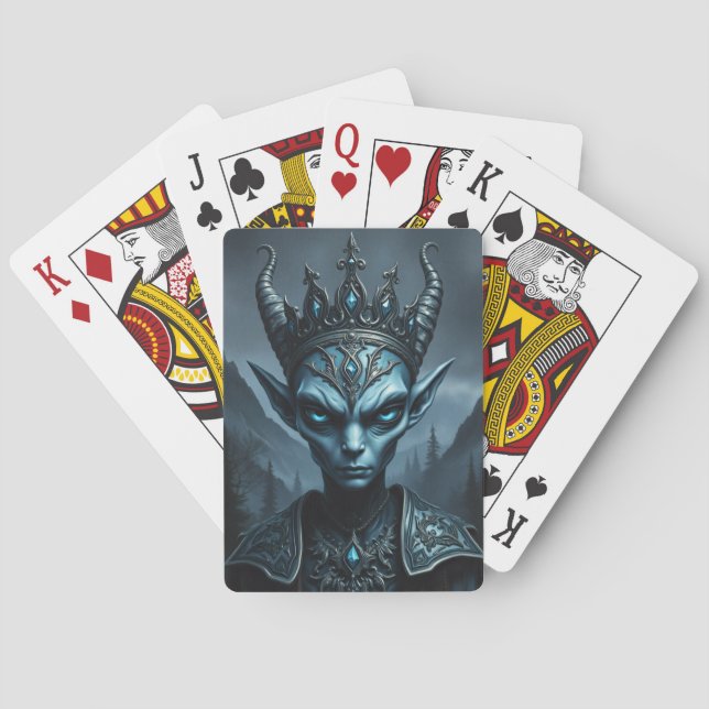 Cartas de Baralho do Rei do Vazio – Design de Deck (Verso)