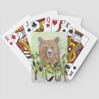 Cartas de Baralho do Urso Sonolento