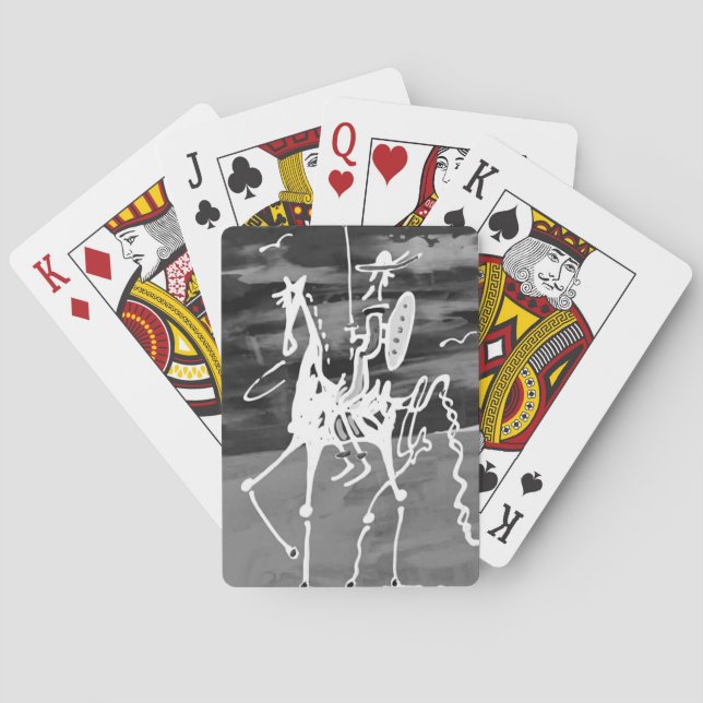 Cartas de Baralho Don Quixote (Verso)