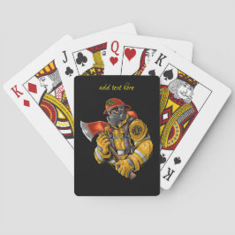 Cartas de Baralho dos Bombeiros
