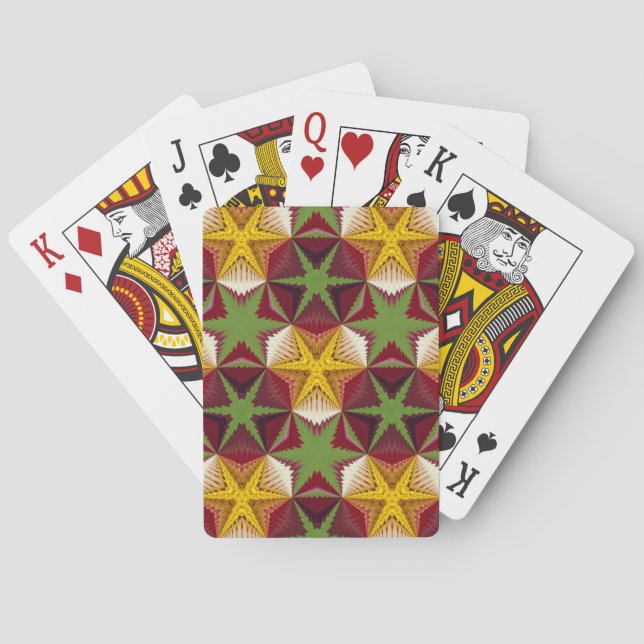 Cartas de Baralho Estreladas (Verso)