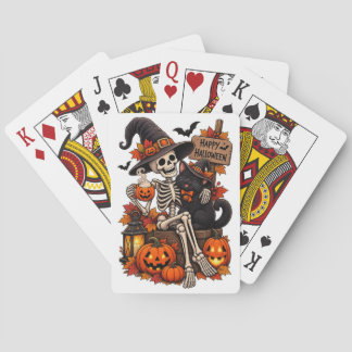 Cartas de Baralho Feliz Halloween
