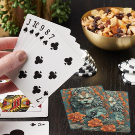 Cartas de baralho Flu Lion of Wisdom