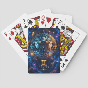 Cartas de Baralho Gêmeos Cósmicos