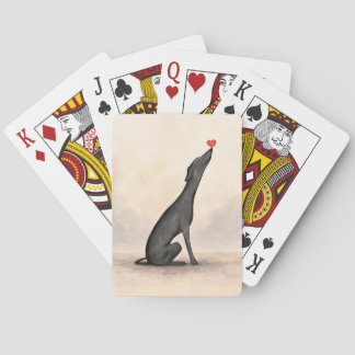 Cartas de Baralho Greyhound, Presente Greyhound, G
