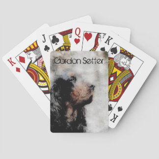 Cartas de Baralho Grunge Gordon Setter