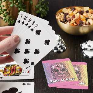 Cartas de Baralho Hippie 'Tô Nem Aí'