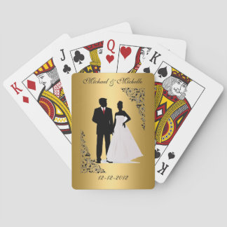 Cartas de Baralho Lembrança de Casamento Adicione